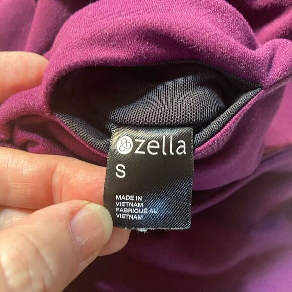 Zella Purple Capri Workout Leggings S - Picture 5 of 6